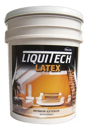 Latex Interior Exterior Liquitech 10lts Blanco