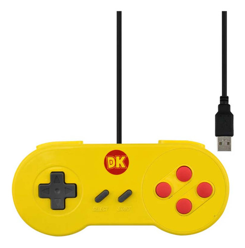 Control Estilo Snes Con Usb Para Pc / Mac Donkey Kong