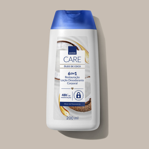 Crema Corporal Aceite De Coco Avon Care - 200 Ml