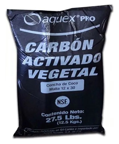Carbon Activado Vegetal 12x30 (1pie³)