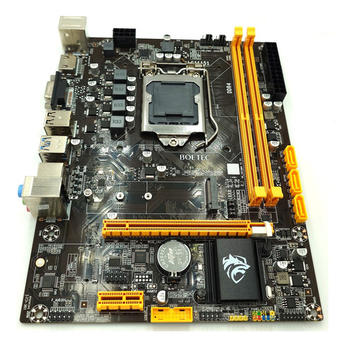 Placa Motherboard Intel H310 Ddr4 Gaming Nvme M.2 8th 9th