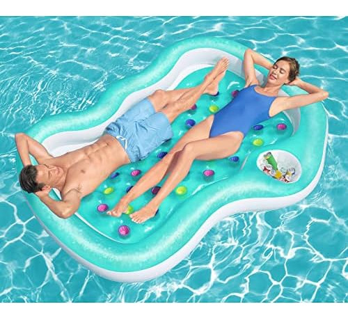 Salón De Alberca Doble H2o Go - 74 X 68,5 - Bestway Inflable