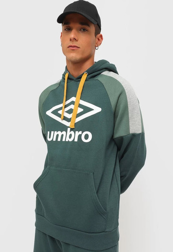 Poleron Hombre Umbro Hoodie Big Logo