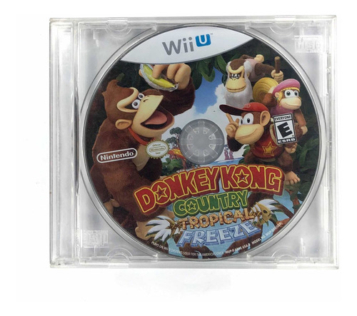 Donkey Kong Country Tropical Freeze - Original Nintendo Wiiu