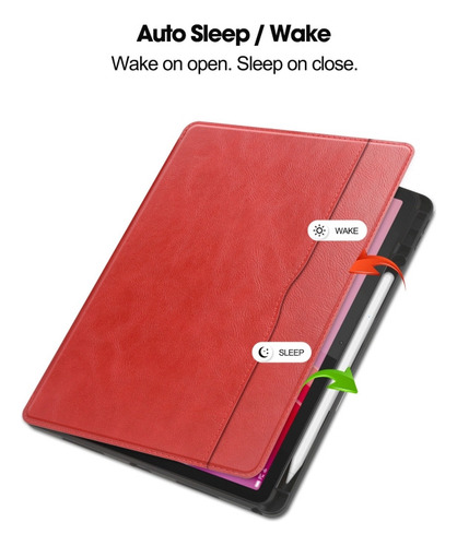 Funda De Tableta Roja For Lenovo Tab M11 Tb330fu