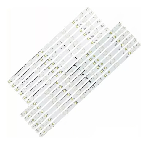 Tiras De Led Para Sharp Lc-50le652 Lc-50le652u - Aluminio ,