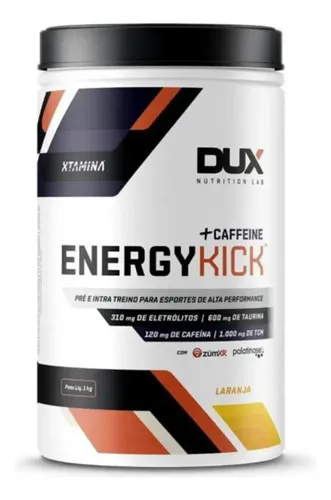 Energy Kick Caffeine - Repositor Energético - 1kg - Dux Sabor Lar...