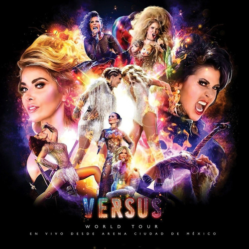 Versus World Tour Gloria Trevi / Alejandra Guzman 2 Cd + Dvd