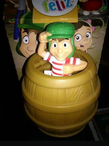 Chavo De El Chavo+barril  Coleccion Mcdonalds Retro