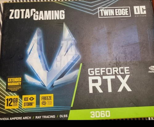 Zotac Nvidia Geforce Rtx 3060 12gb Gddr6 Oc Edition (Usado)