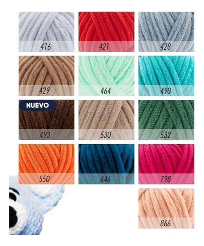 Alize Velluto 100 Gramos 5 Madejas Colores A Elegir (Usado)
