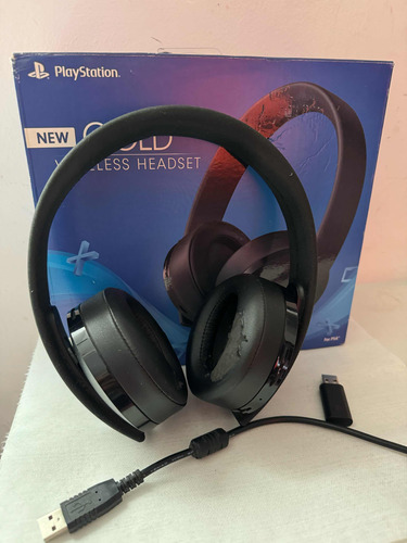 Headset Sony Gold Ps4