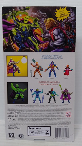 Heman Skeletor Scare Glow Tipo Vintage Montaña Serpiente (Usado)