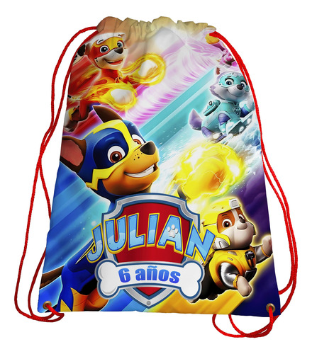 Dulceros Paw Patrol Personalizados Recuerdos Fiestas 15 Pz