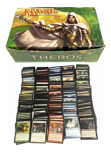 Lote 450 Cartas Magic The Gathering Theros 2013 Inglés Mtg