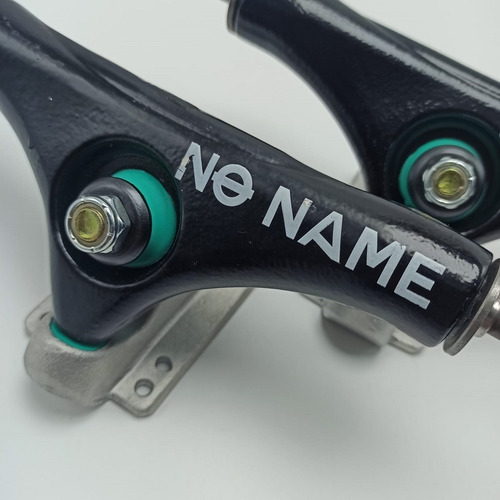 Imagen 5 de 6 de Trucks De Longboard No Name 180mm Con Bujes De Absorción