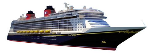 Crucero Disney Dream  Replica 25 Cm Para Pintar!