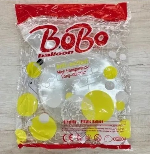 Kit 50 Unidades Balao Bubble Bolha Transparente 24 Polegadas