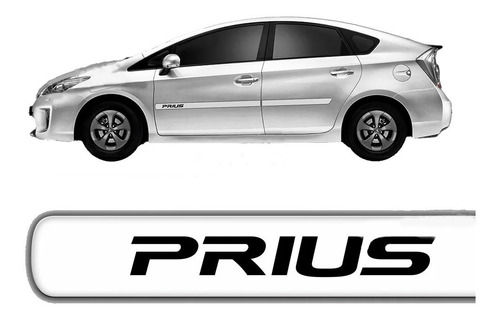 Friso Adesivo Lateral Resinado Toyota Prius Kit 