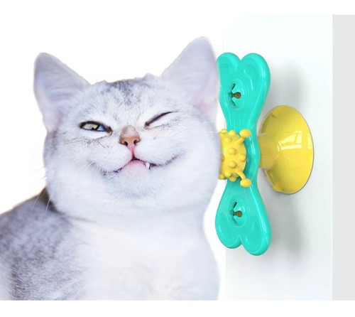 Juguete Interactivo Giratorio Catnip Gato
