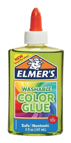 Pegamento Líquido Elmer's 2086222 color verde no tóxico