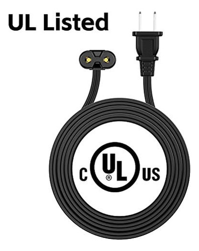 Cable De Alimentación Ac De 3 Pies (paquete De 2), Cable De