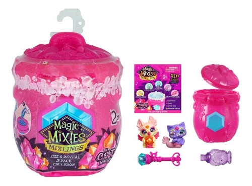 Figura Magic Mixies Mixlings Crystal Woods X 2 Sorpresa 