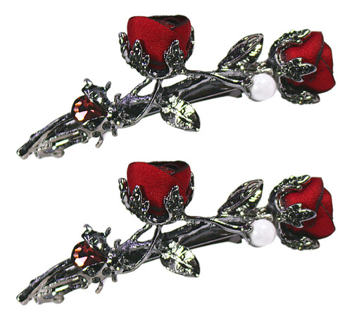 Soporte Vintage Para Cola De Caballo, Broches Con Diamantes