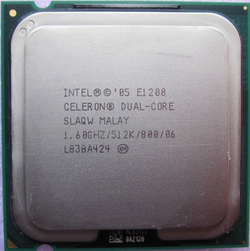 Processador Celeron E1200 Dual Core 1.6ghz Lga 775/ 800mhz