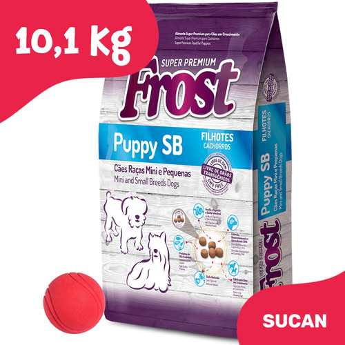 Frost Cachorro Raza Pequeña 10,1kg + Regalo + Envío Ver Foto