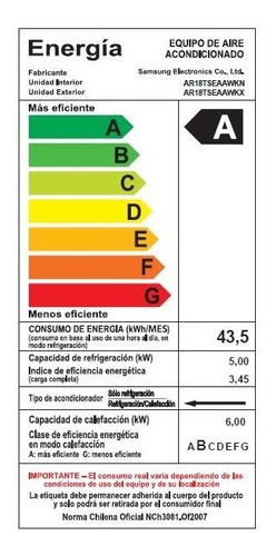 Ac Samsung Inverter Wind-free Wifi 18.000 Btu+instalación
