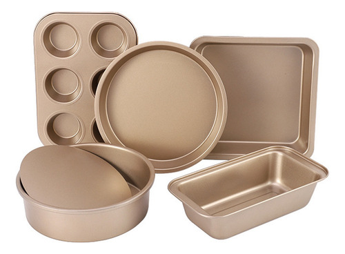 Juego Para Hornear De Antiadherente Para Cocina 5 Piezas
