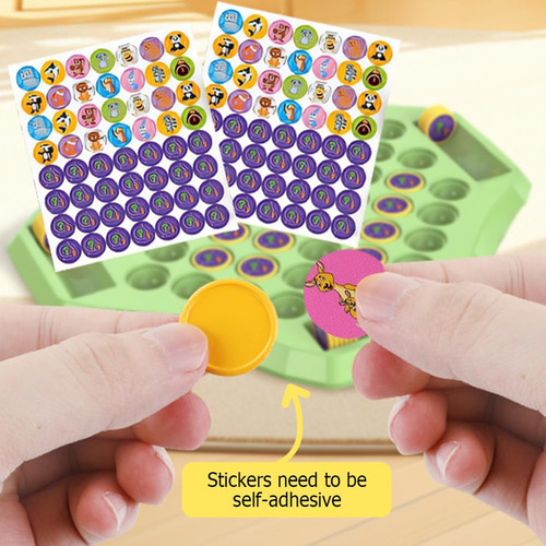 Juego De Ajedrez De Memoria Con Dibujos Animados Dobles