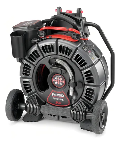Sistema de cámara Seesnake Max Rm200 sin cámara Ridgid, color negro
