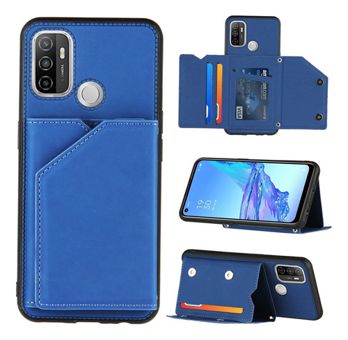 Para Oppo A53 Pu + Tpu + Pc Caso Con Soporte