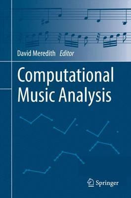 Libro Computational Music Analysis - David Meredith