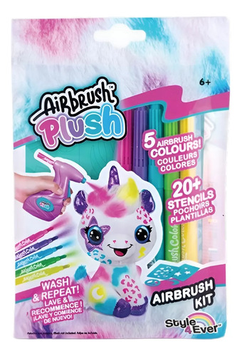 Set Personaliza Peluches Style 4ever Marcadores Y Plantillas
