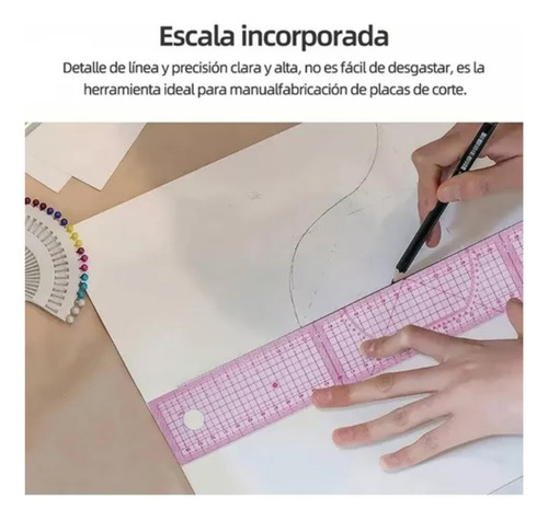 Regla Métrica Francesa En Forma De Ropa Moda Regla Curva