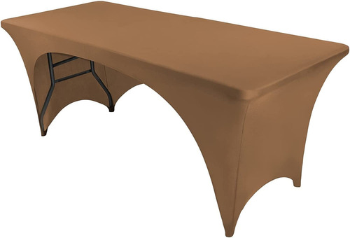 Mantel Ajustable Marrón Para Mesa De 8 Pies