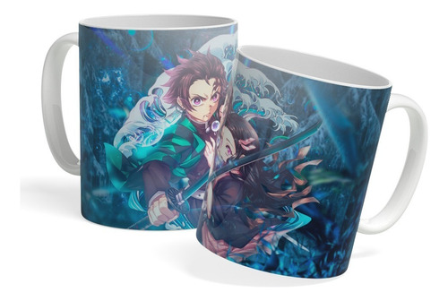 Mug, Pocillo, Taza, Demon Slayer - Tanjiro Y Nezuko