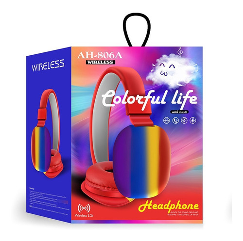 Auriculares Vincha Bluetooth 806 Universo Binario