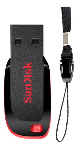 SanDisk Cruzer Blade SDCZ50-064G-B35 negro 64GB