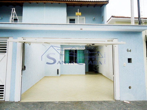 Imagem 7 de 14 de Sobrado Seminovo, Com 3 Quartos 1 Suite, Garagem Para 2 Carros - Sc4075