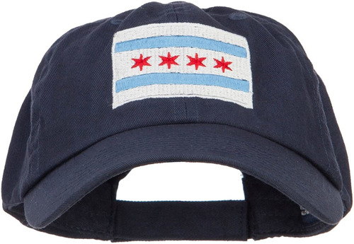 Chicago Gorra Bordada Baja