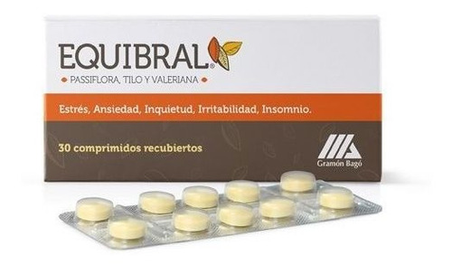 Equibral® X 30 Comprimidos - Tranquilizante