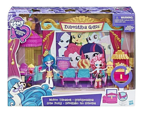 Muñeca Pony Equestria Girls Minis Cinema Pochoclo En El Cine