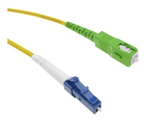 Cordão Óptico Lc/pc - Sc/apc Singlemode Simplex 30 Metros