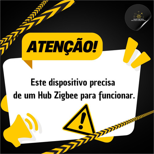 Interruptor Mini Módulo Relé Zigbee 3 Canais Ekaza Tuya