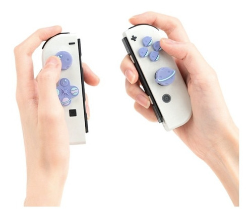 Gomas De Planetas Y Luna Control Joystick Nintendo Switch 