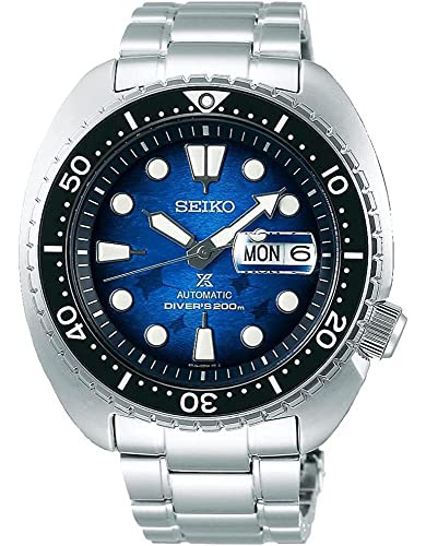 Seiko Srpe39 Reloj Hombre De Prospex Plata-tone 45mm 941y4